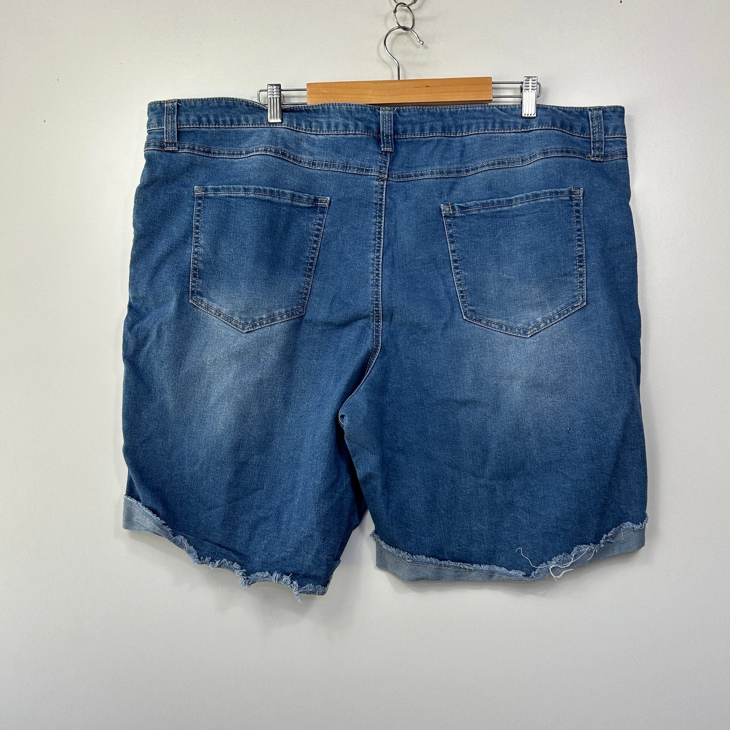 Alexia Blue Denim Shorts - Size 20