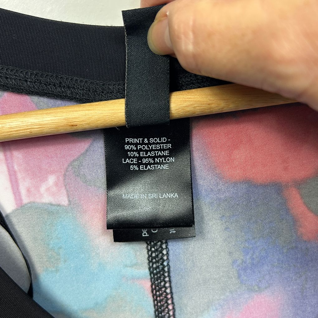 Taking Shape Multicoloured Top - Size 16/S