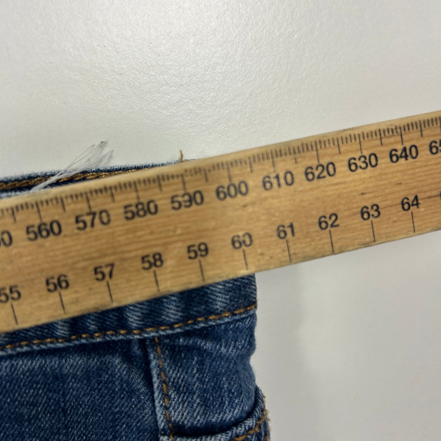 Mr Big Blue Denim Mens Shorts - Size 50