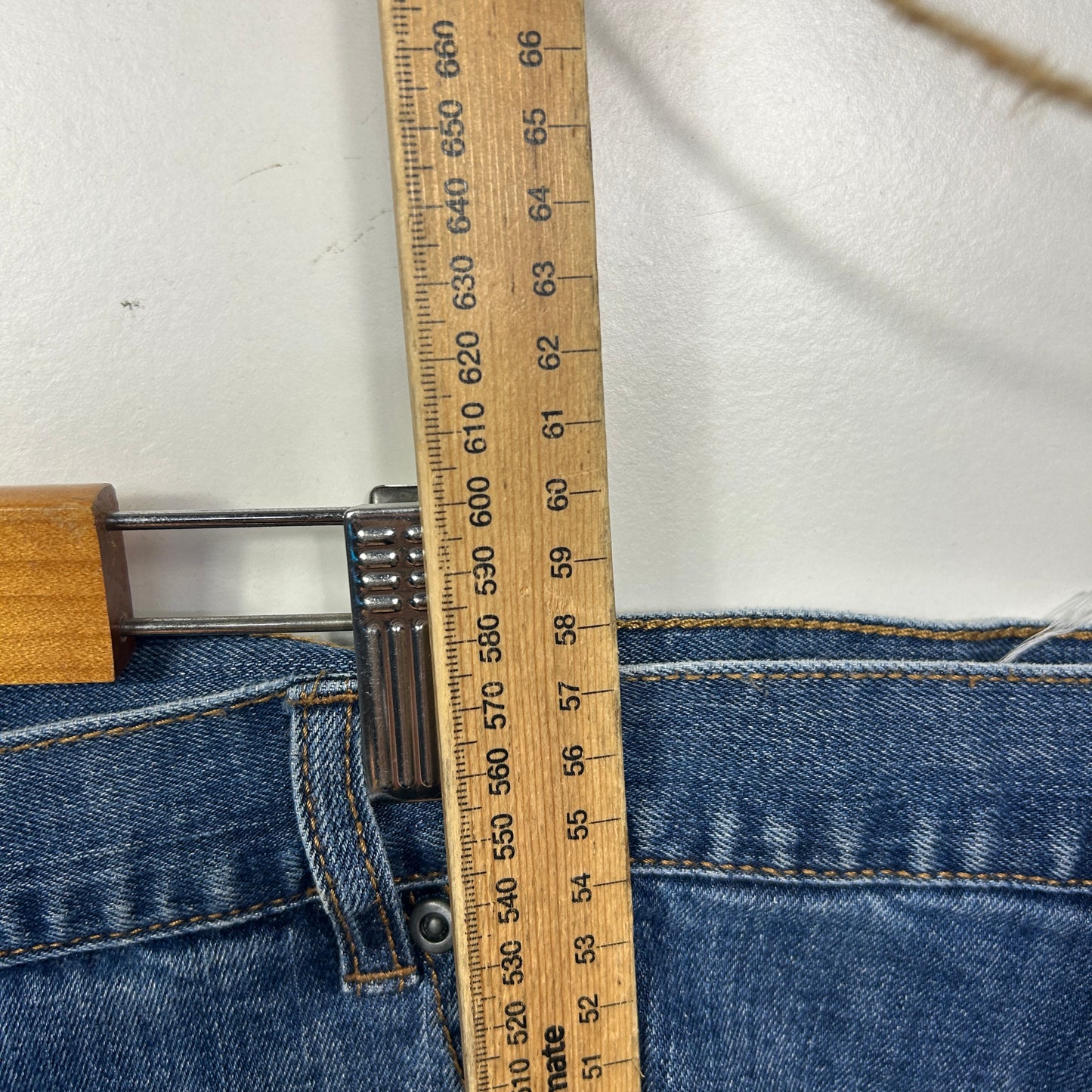 Mr Big Blue Denim Mens Shorts - Size 50