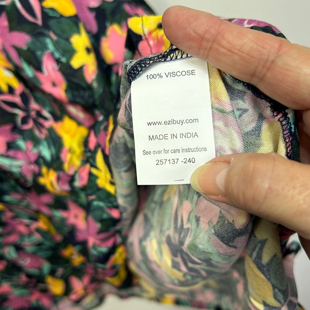 Capture Multicoloured Floral Top - Size 22