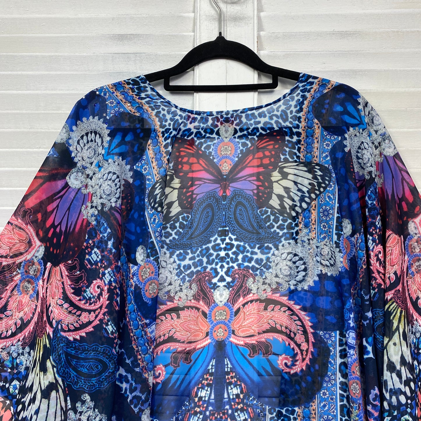 Millers Duster Jacket Top Size 18 Multicoloured Swim Cover Up