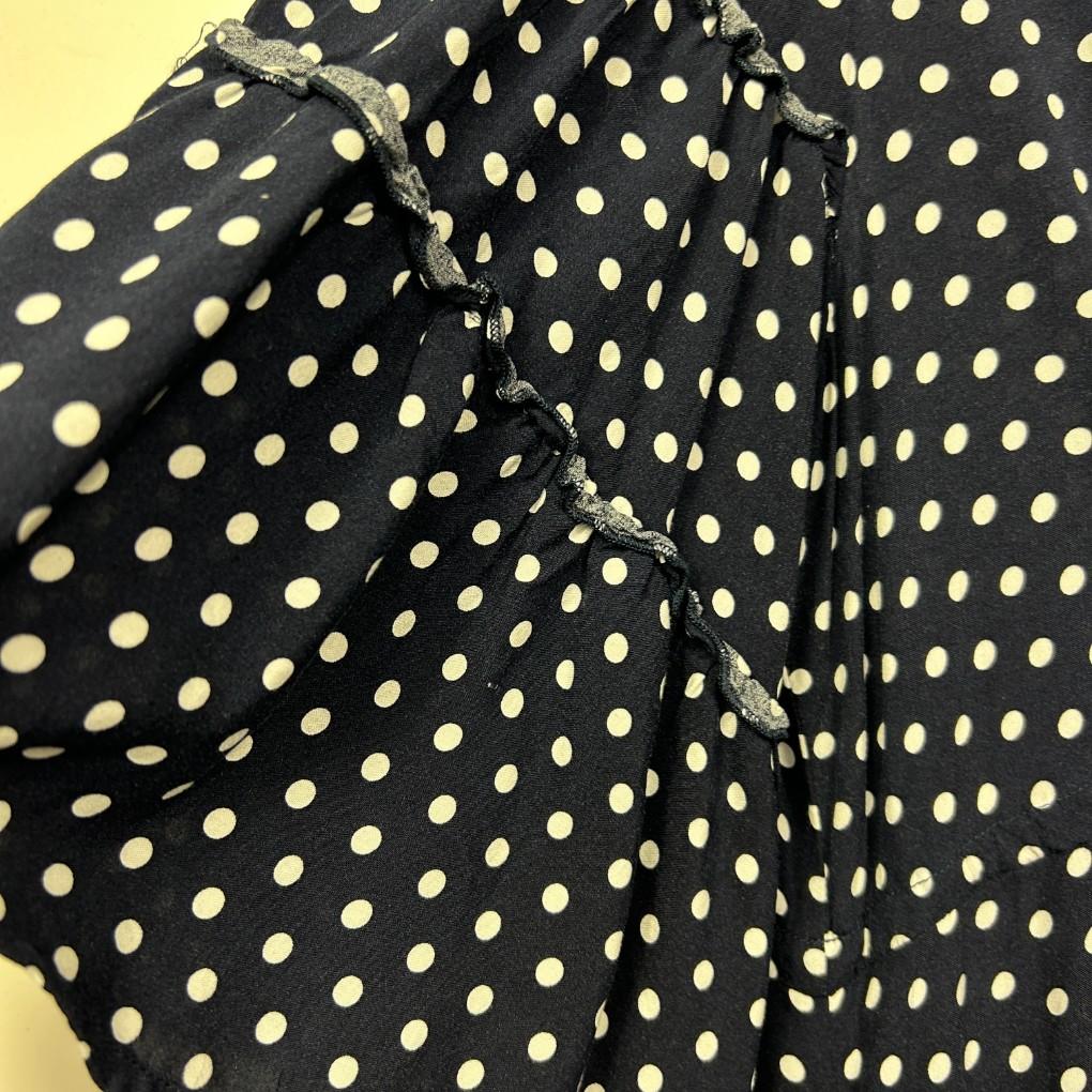 Willow & Tree Navy Polka Dot Dress - Size 16