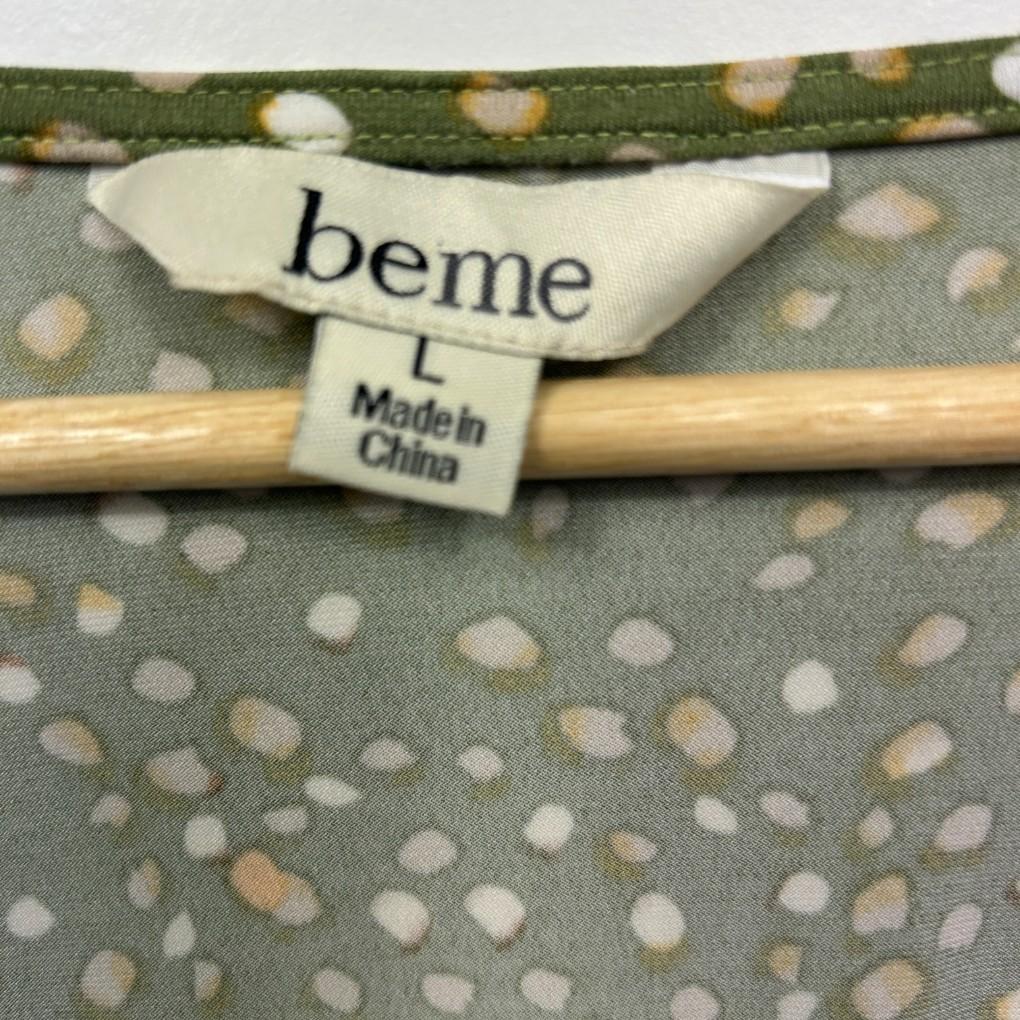 Beme Green Spot Top - Size 20/L
