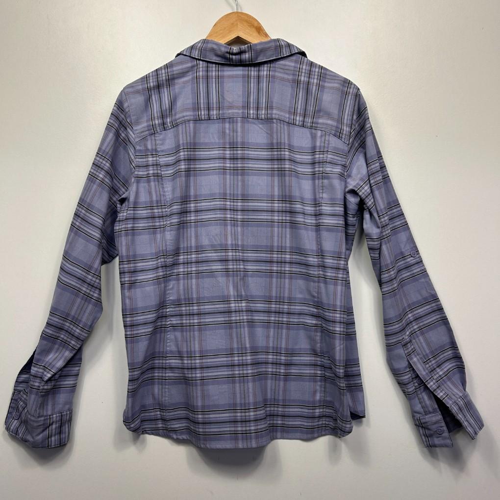 Columbia Purple Check Shirt - Size XL