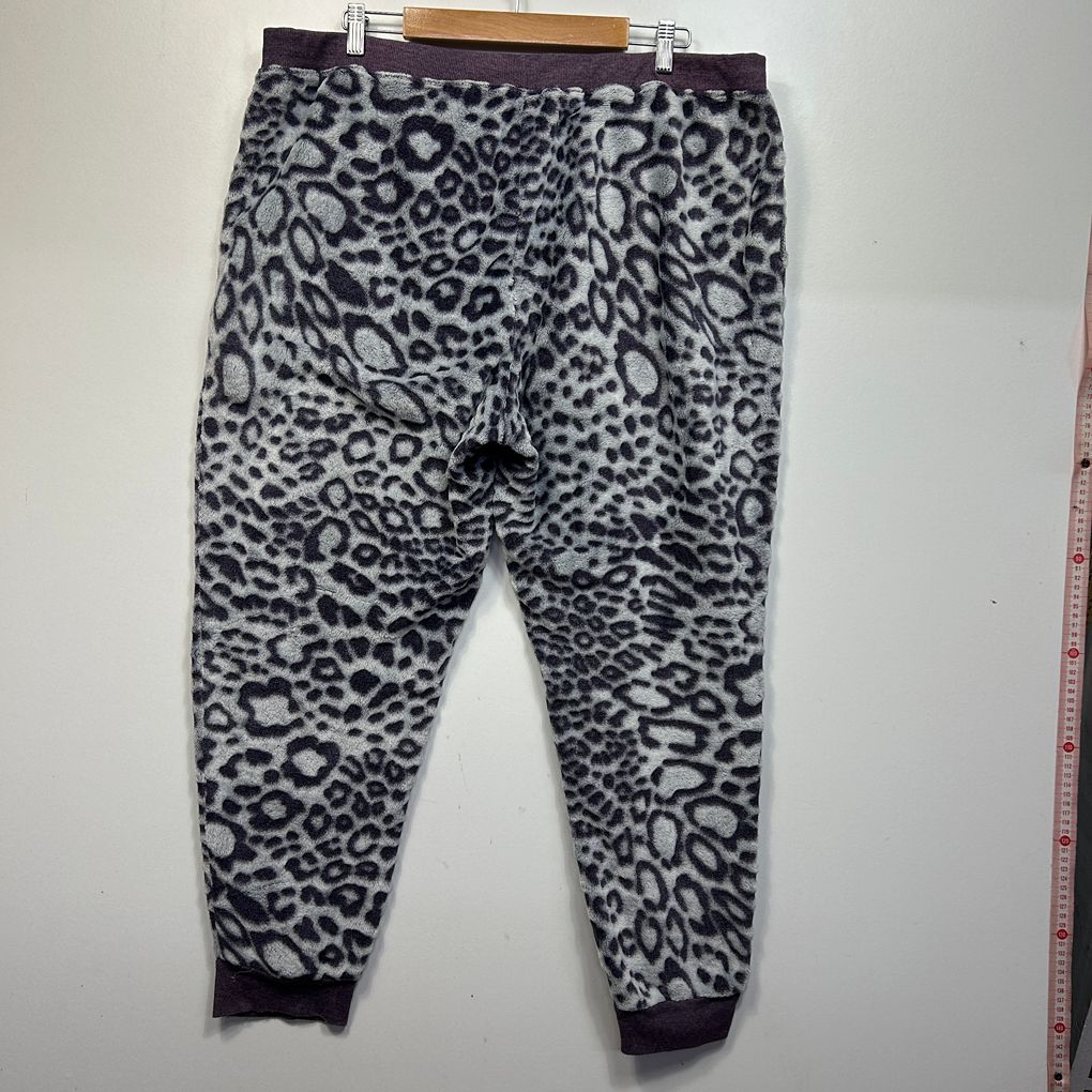 Ed.it.ed Grey Leopard Print Sleep Pants - Size 24