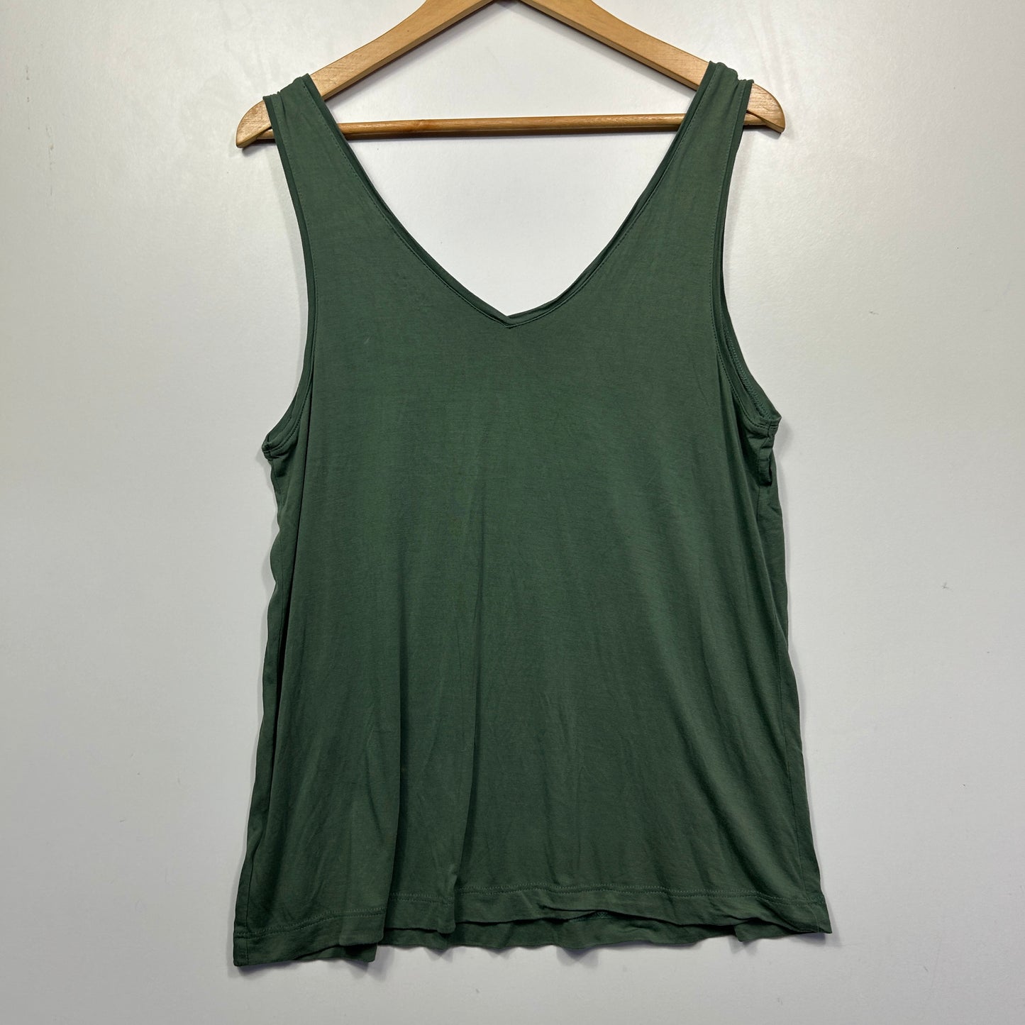 Next Green Sleeveless Tank Top - Size 18