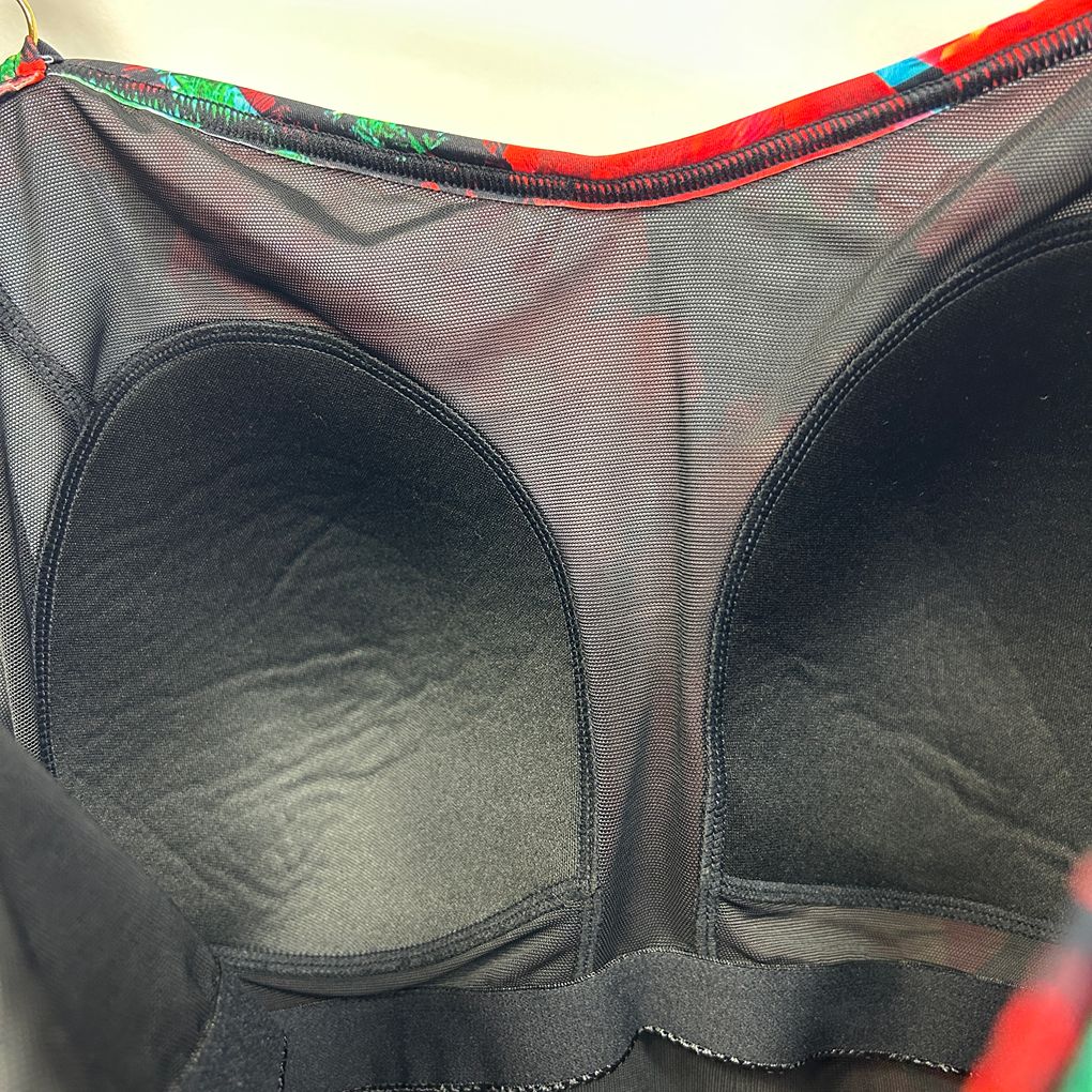 Taking Shape Multicoloured Tankini Swim Top - Size 22