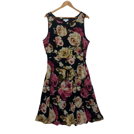 Wombat Dress Size 3XL 18 20 Floral Fit and Flare Sleeveless