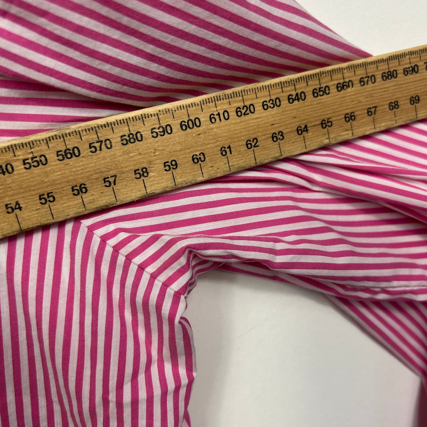 Allegro Pink Striped Long Sleeve Shirt - Size 20