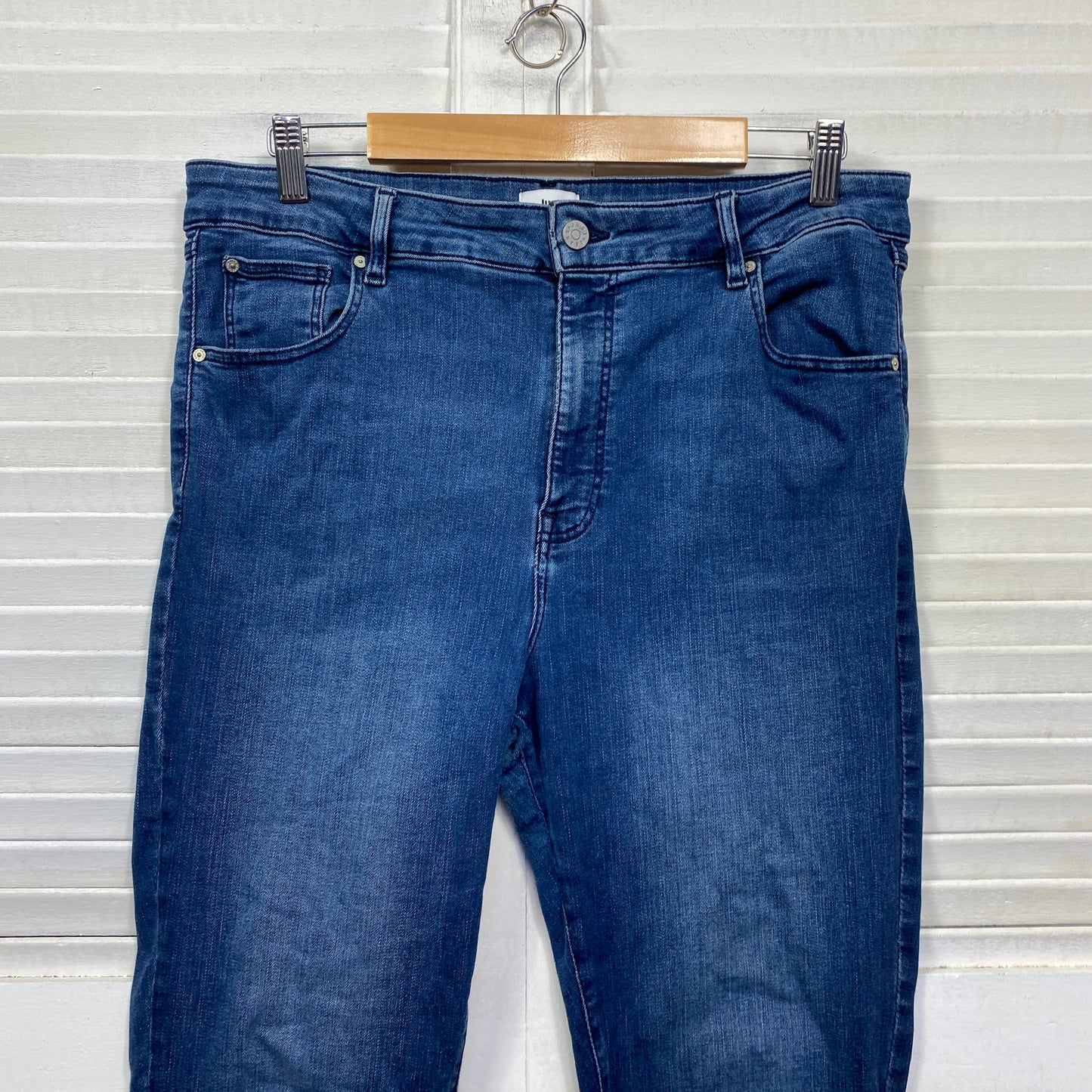 Just Jeans Jeans Size 16 Super Skinny Second Skin Extra High Rise Ankle