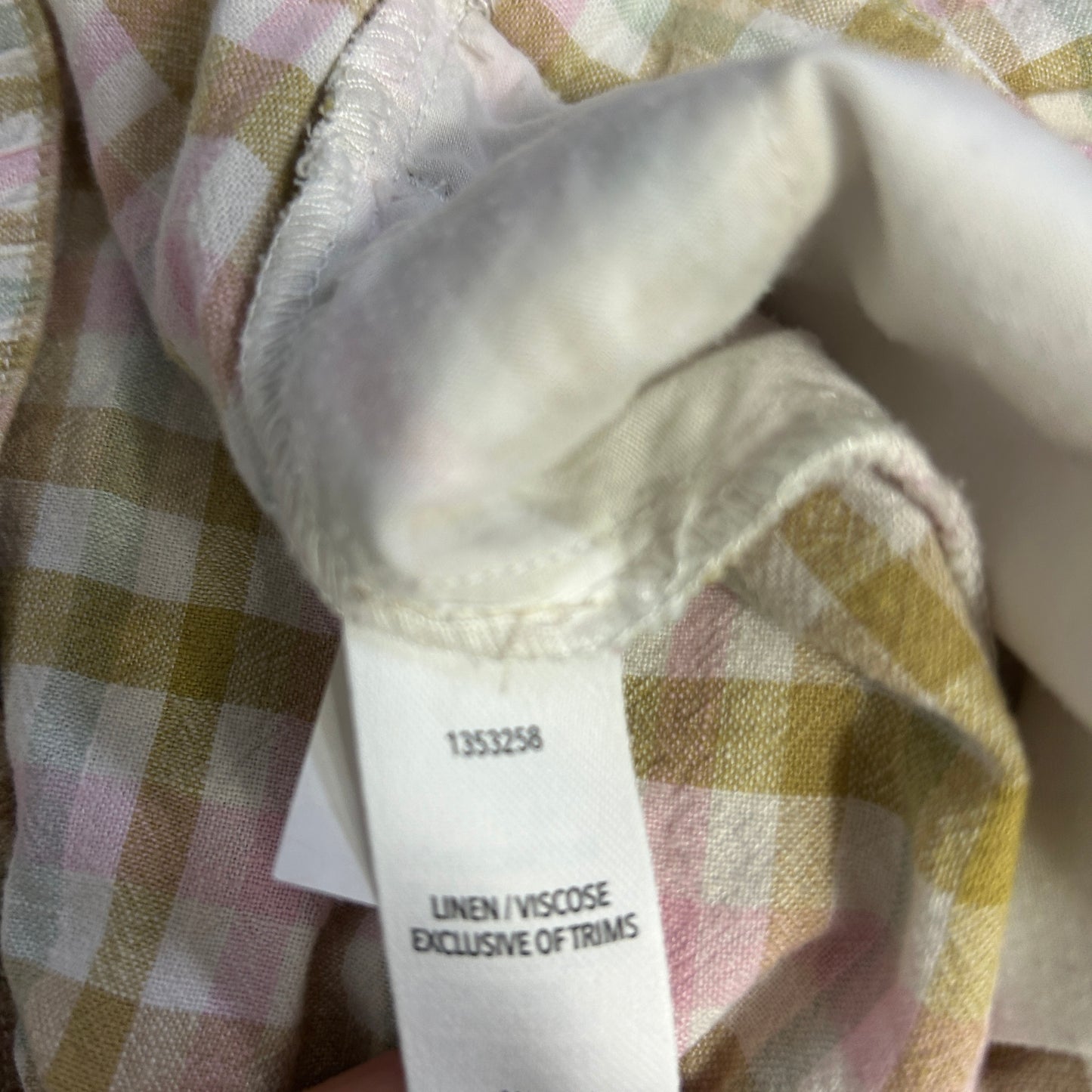 &me Multicoloured Check Midi Skirt - Size 16