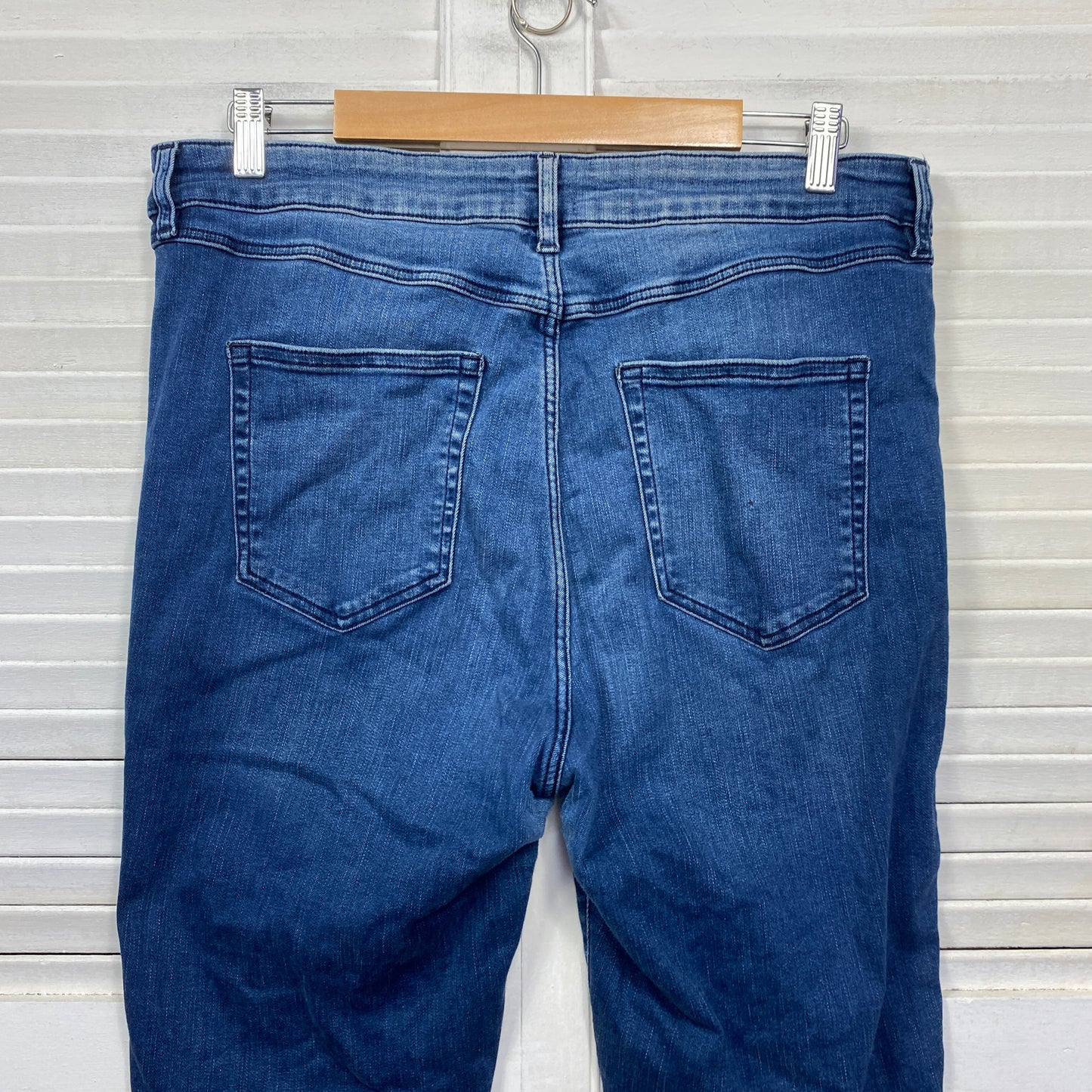 Just Jeans Jeans Size 16 Super Skinny Second Skin Extra High Rise Ankle