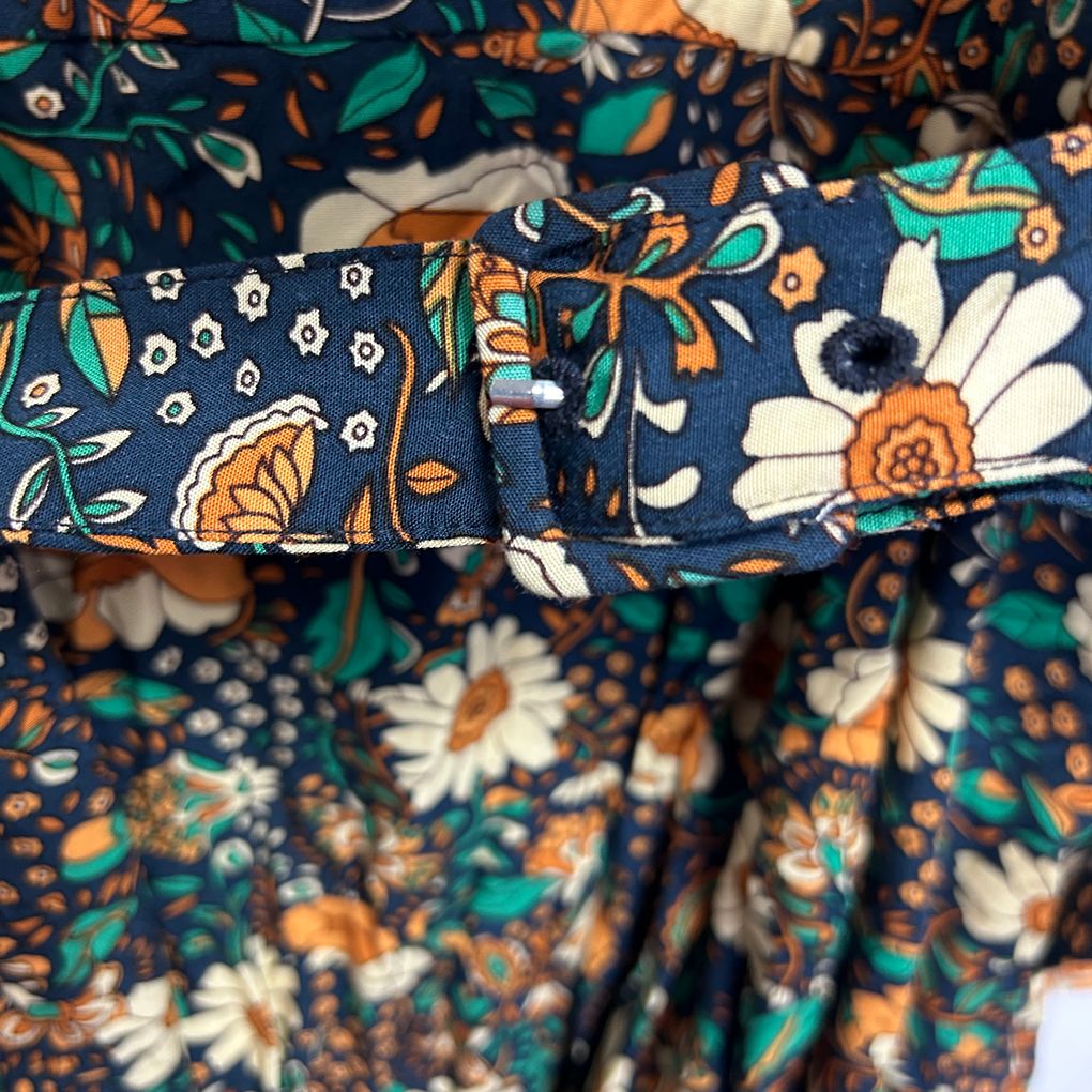 Princess Highway Navy Floral Dress - Size 20