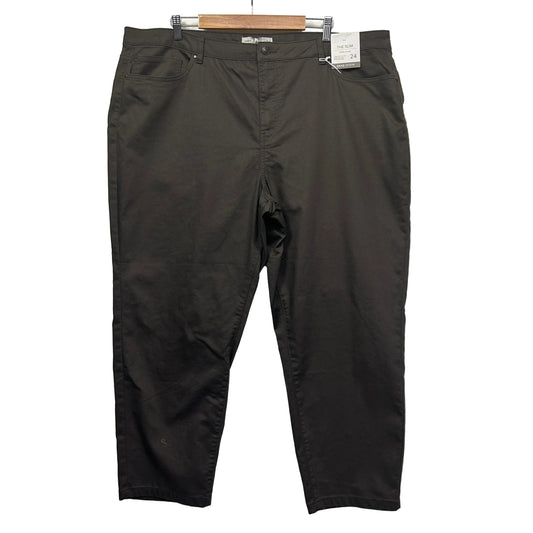 Suzanne Grae Denim Stretch Slim Ankle Length Jeans Pants - Size 24