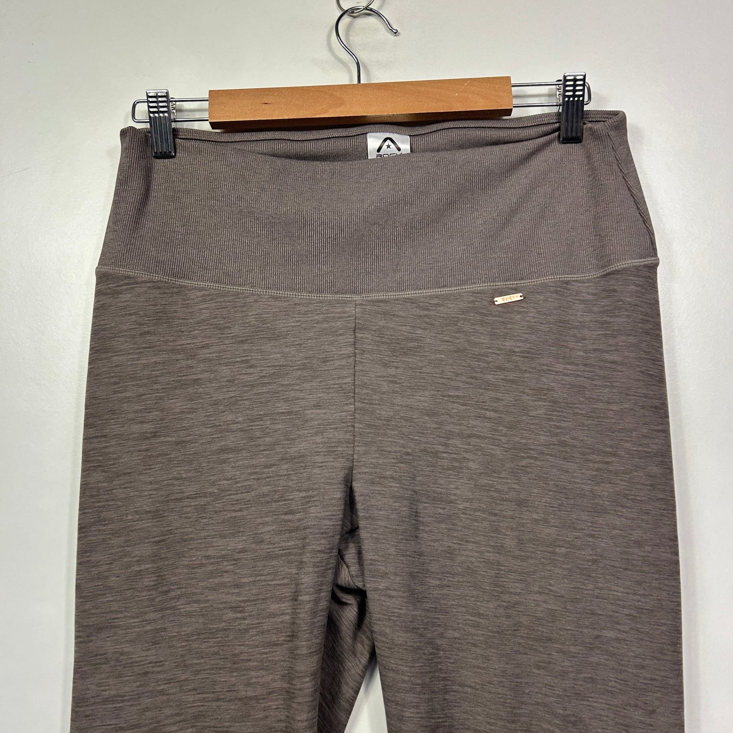 Rockwear Chocolate Brown Activewear Leggings - Size 16