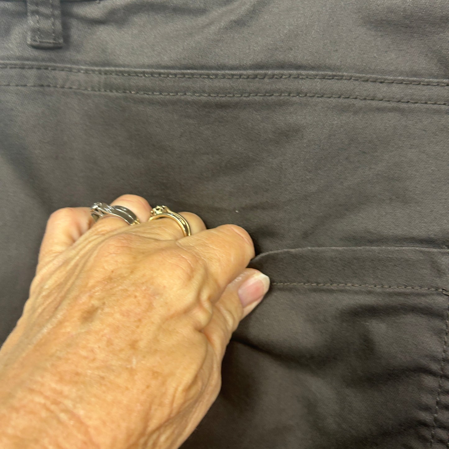 Suzanne Grae Denim Stretch Slim Ankle Length Jeans Pants - Size 24