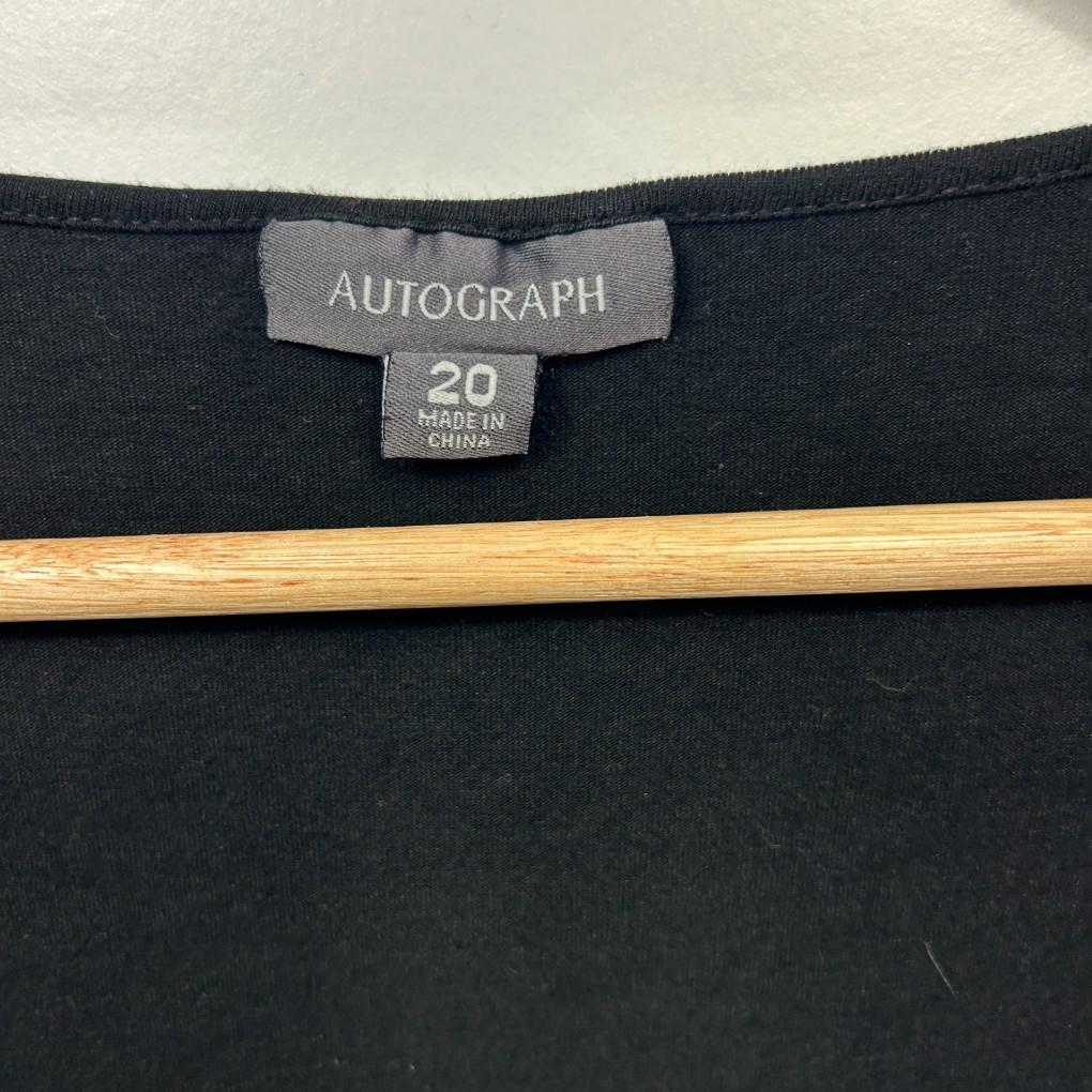 Autograph Black Top - Size 20