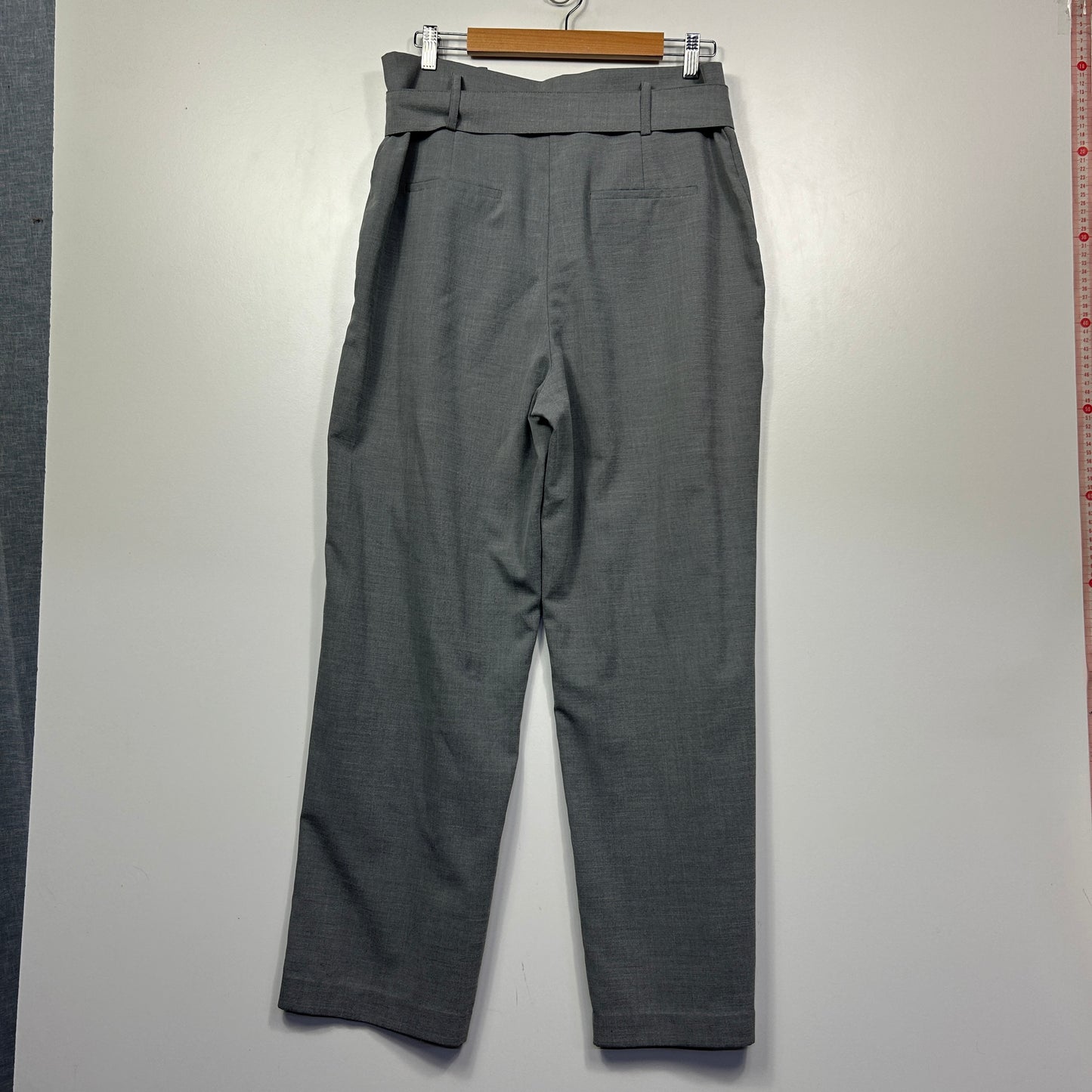 Portmans Grey Belted Pants - Size 14