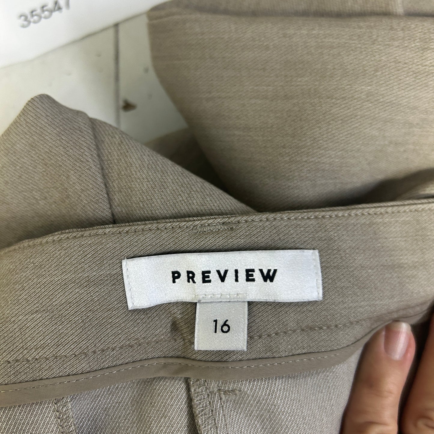 Preview Taupe Pants - Size 16
