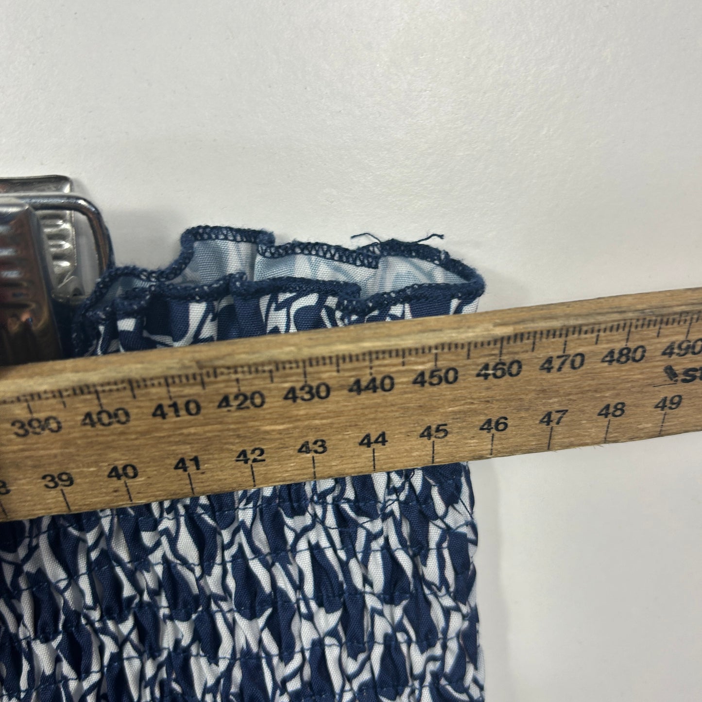 Shein Blue Wide Leg Culottes Cropped Pants - Size 2XL