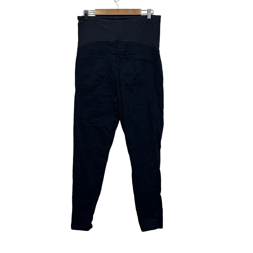 Target Navy Cotton Maternity Pants - Size 16