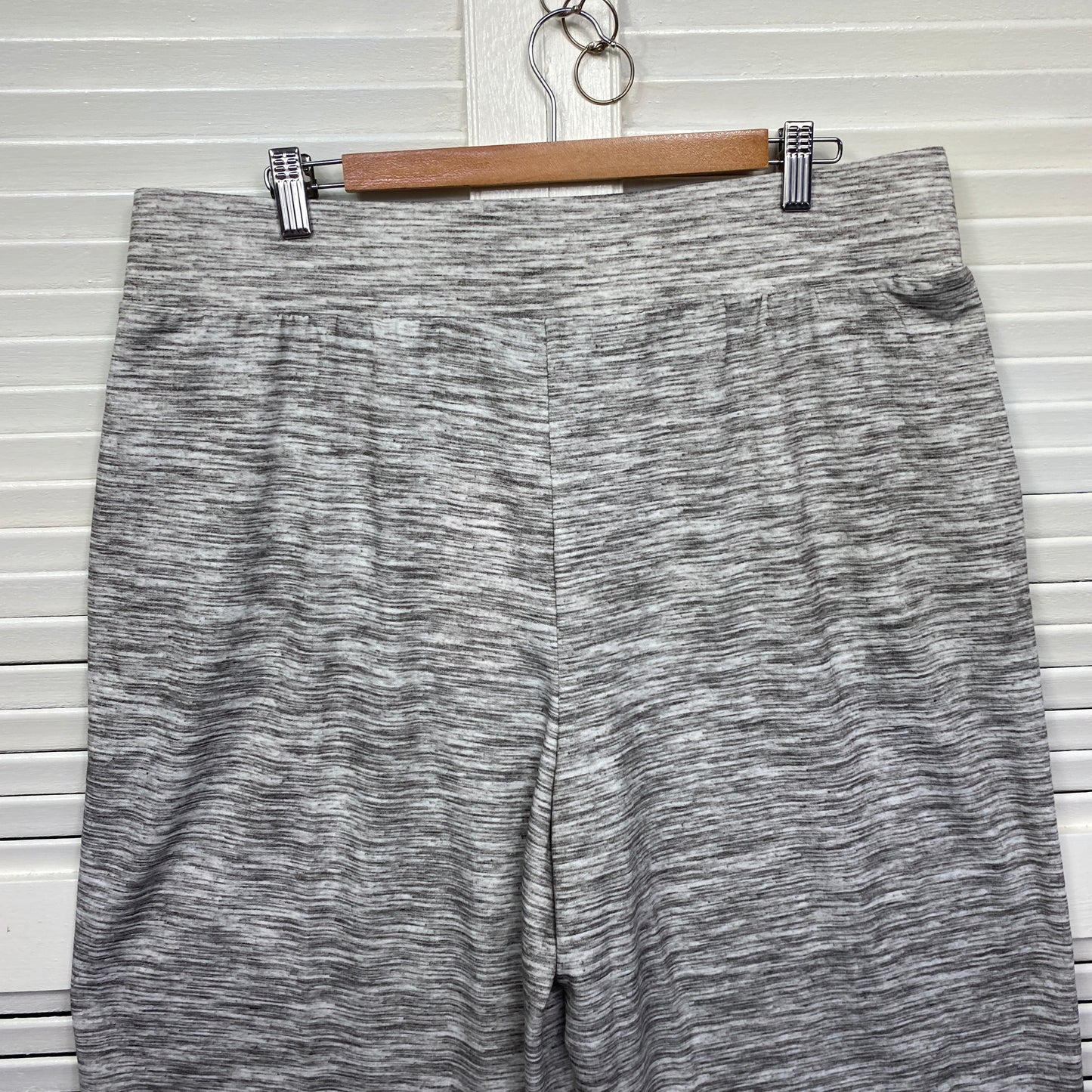 Nina Leonard Cropped Pants Size 16 XL Loungewear Pockets New