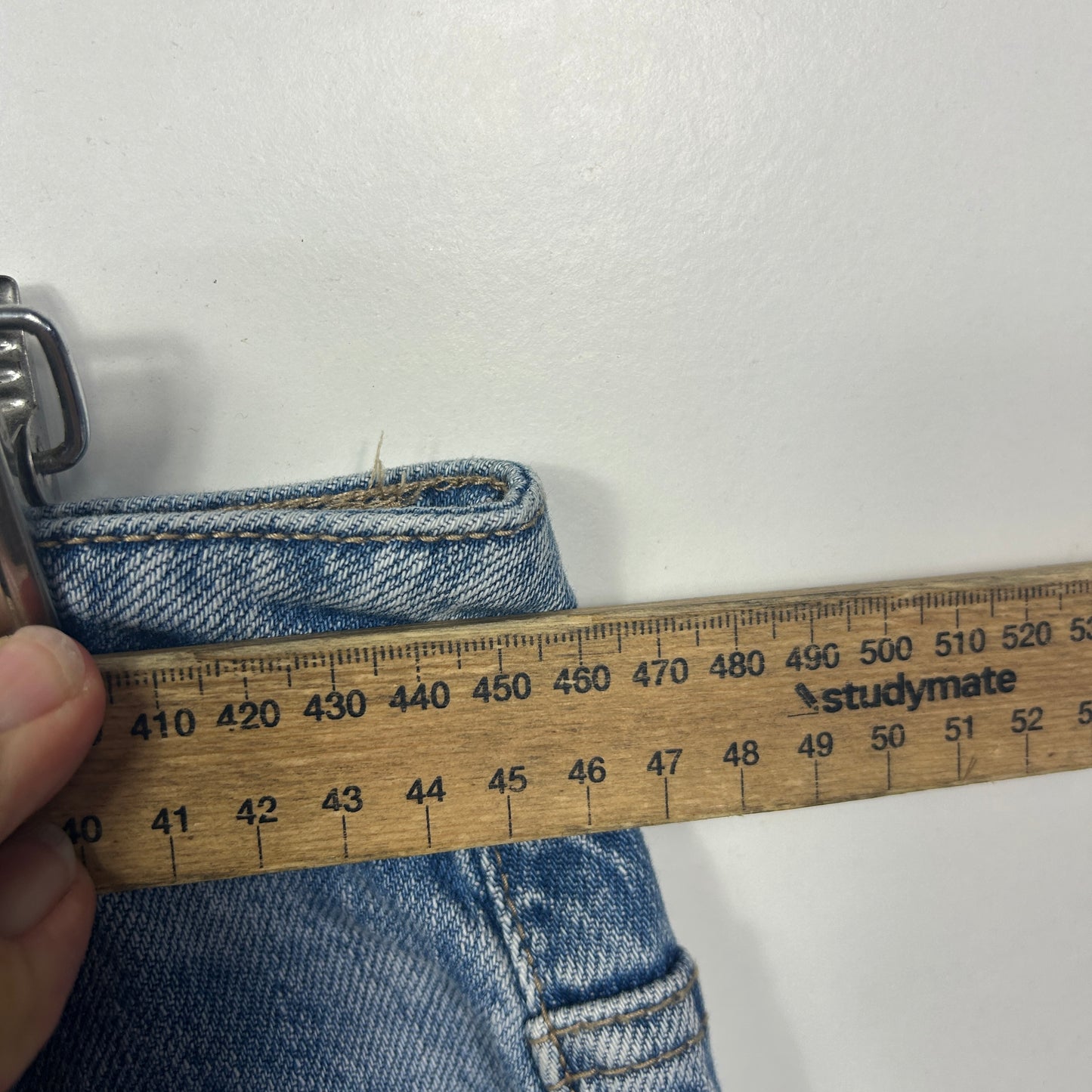 French Connection High Rise Relaxed Fit Stretch Girlfriend Jeans - Size 16