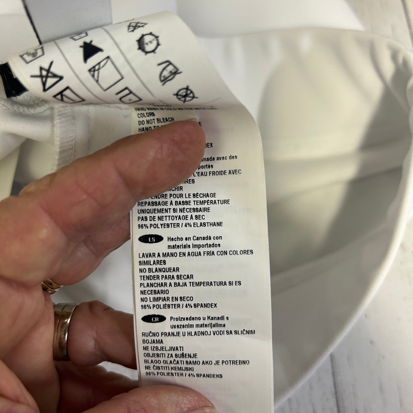 Joseph Ribkoff White Pants - Size 14