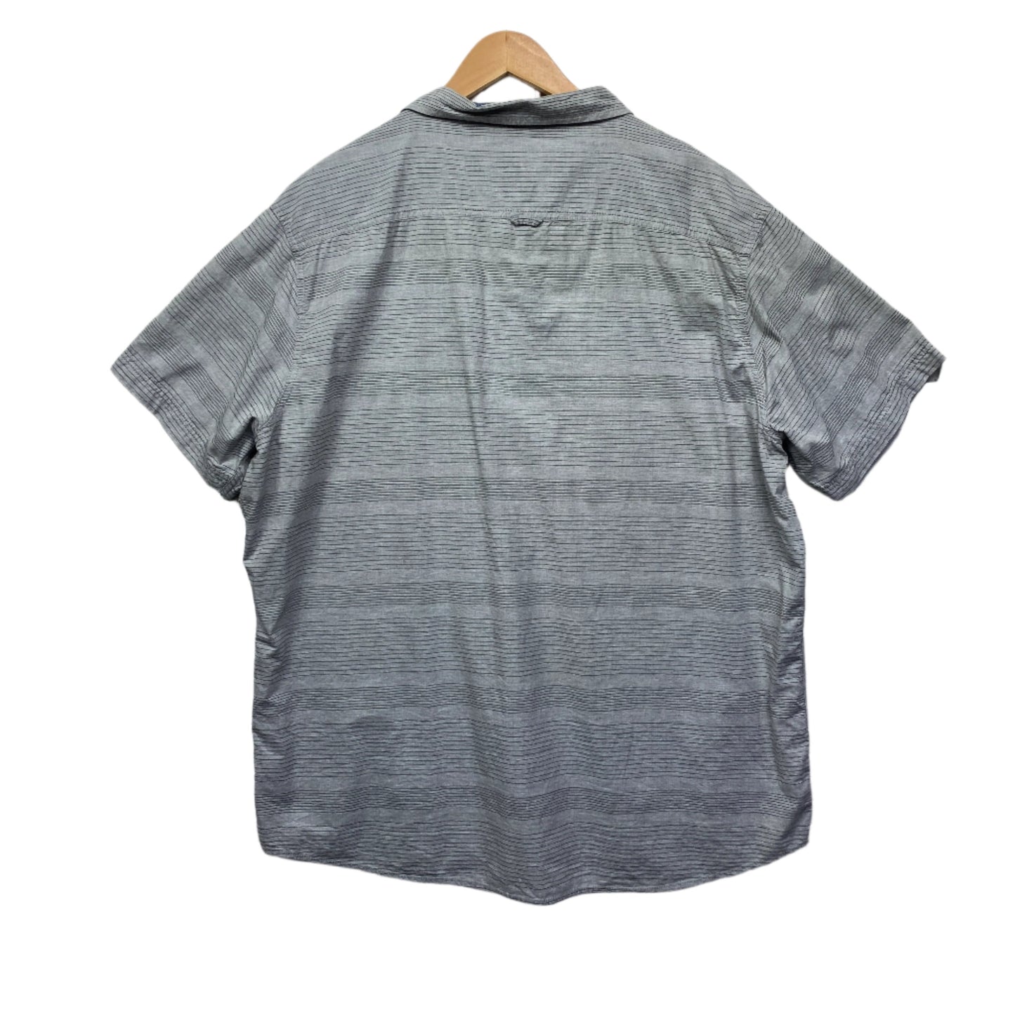 Joe & Co Mens Shirt Size 5XL Short Sleeve Grey