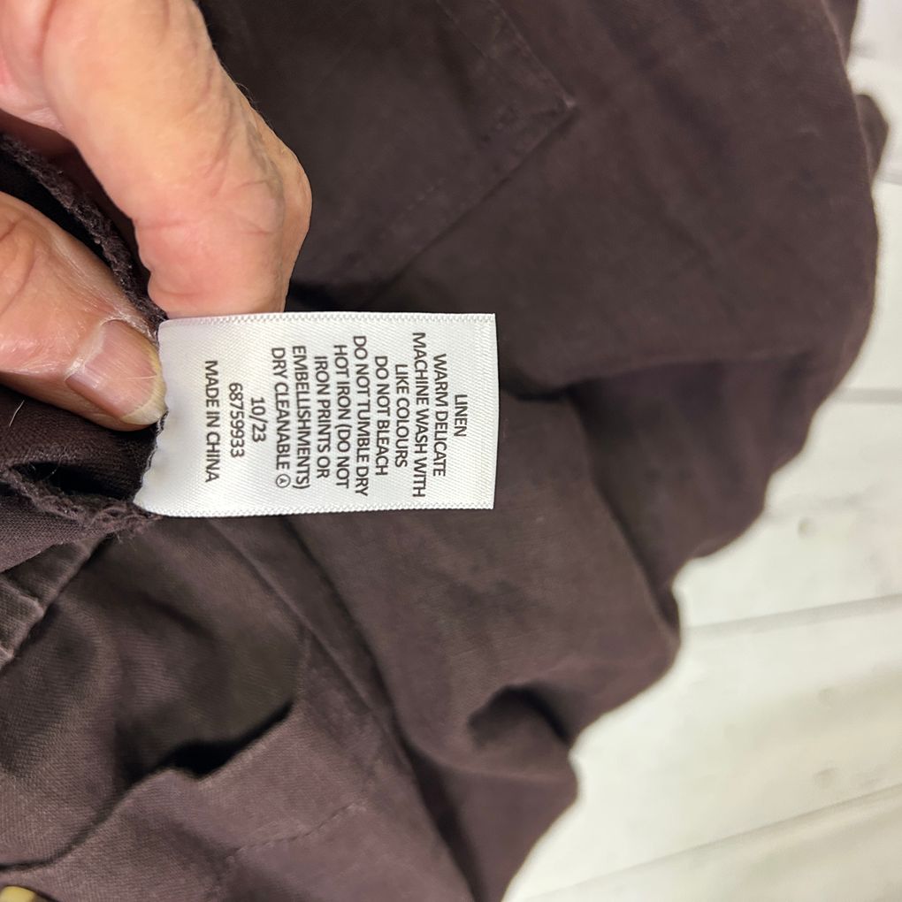 Target Brown Linen Pants - Size 20
