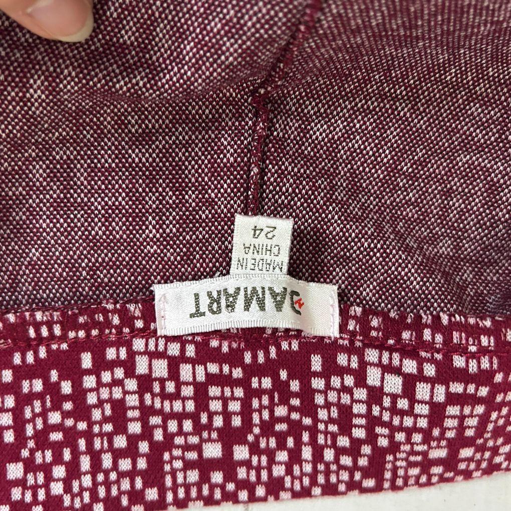 Damart Magenta Skirt - Size 24