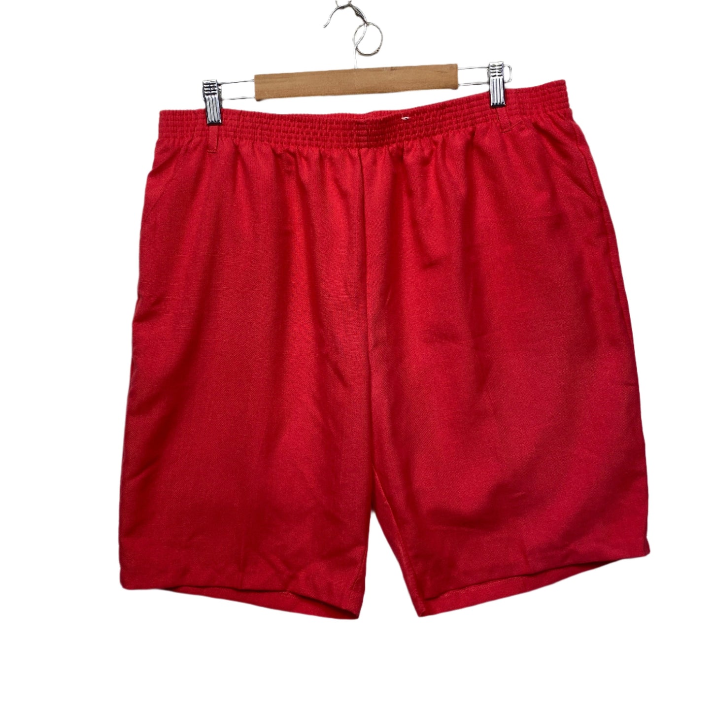 Millers Shorts Size 18 Red Pockets Elastic Waist