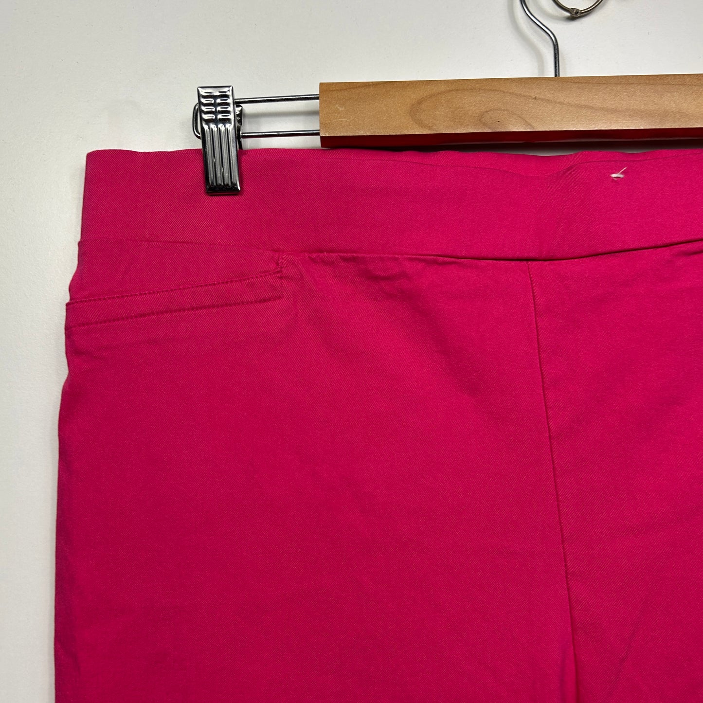Millers Cropped Pants Size 18 Pink Pull On