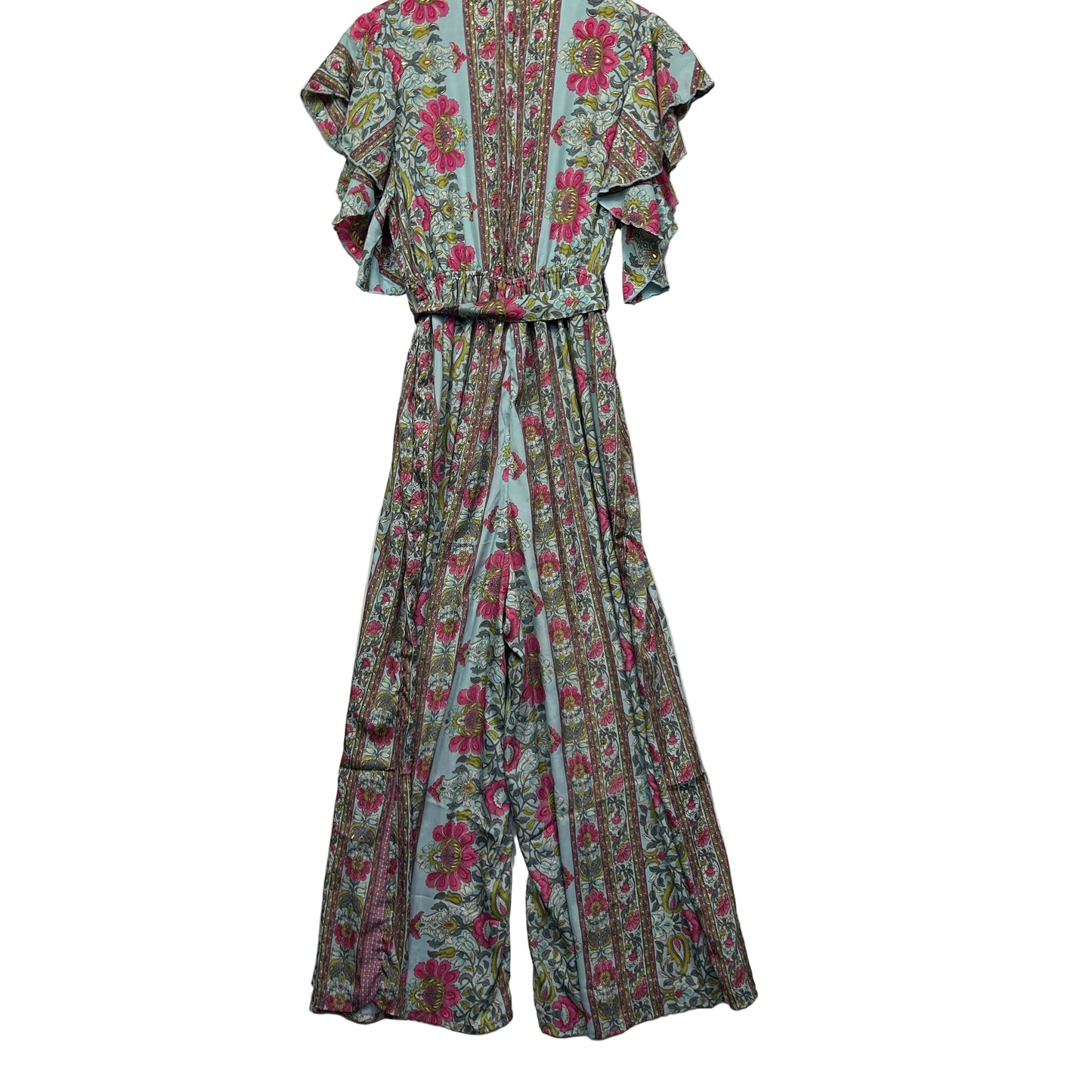 Cienna Multicoloured Boho Jumpsuit  - Size M/L