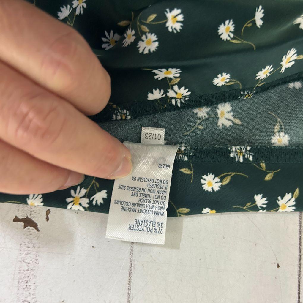 Anko Green Floral Skirt - Size 14