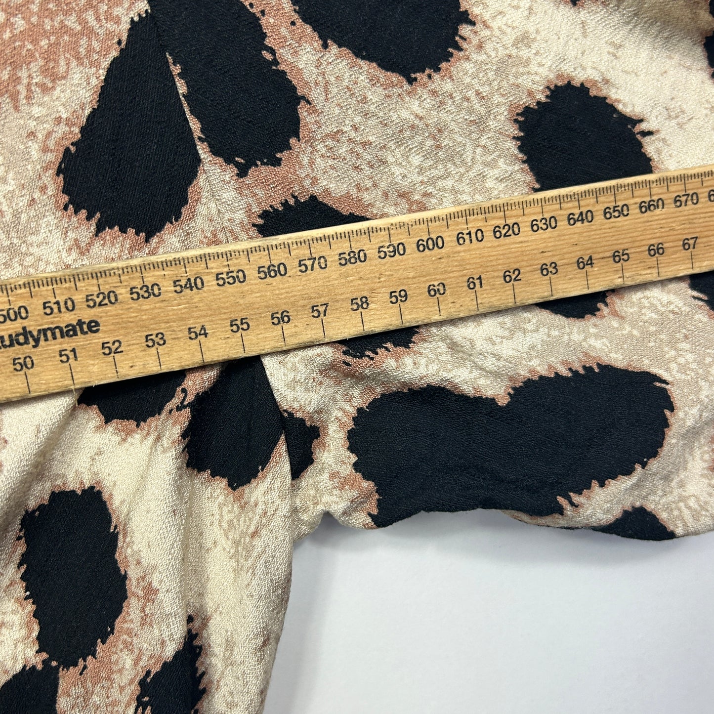 H&M Animal Print Wrap Dress - Size XL