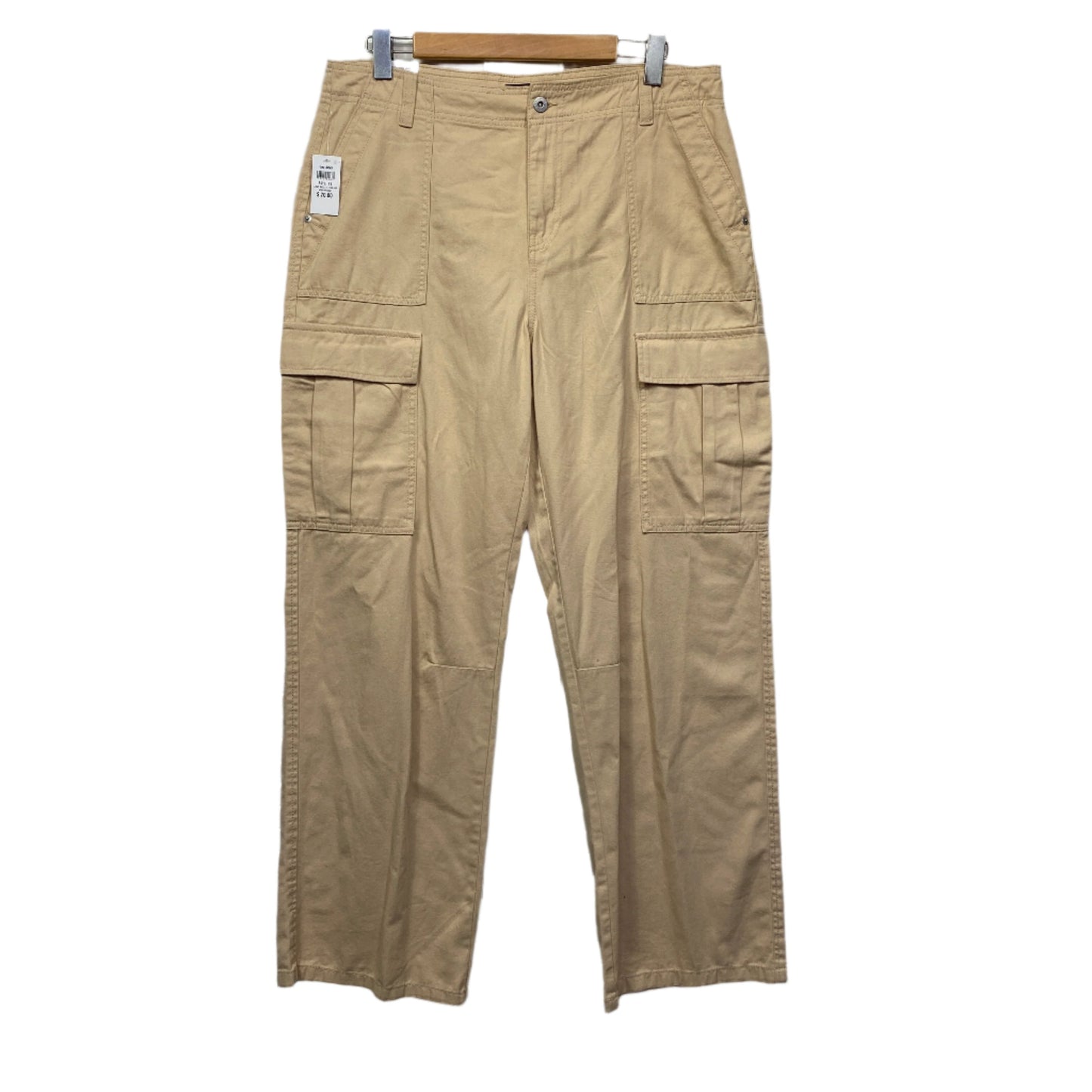 Jay Jays Cargo Pants Size 14 Beige Pockets New