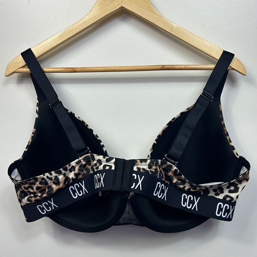 CCX Leopard Print Bra - Size 22E