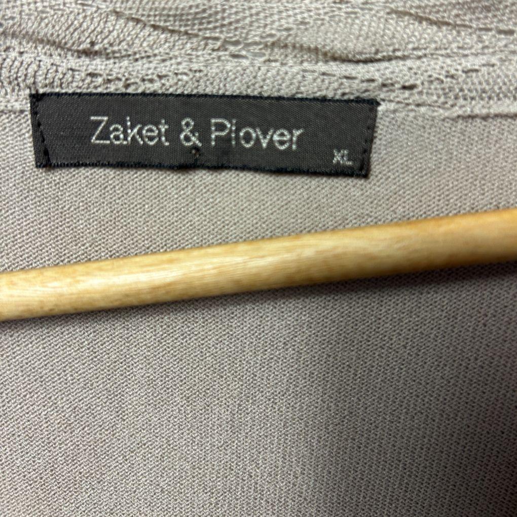 Zaket & Plover Beige Cowl Neck Top - Size XL