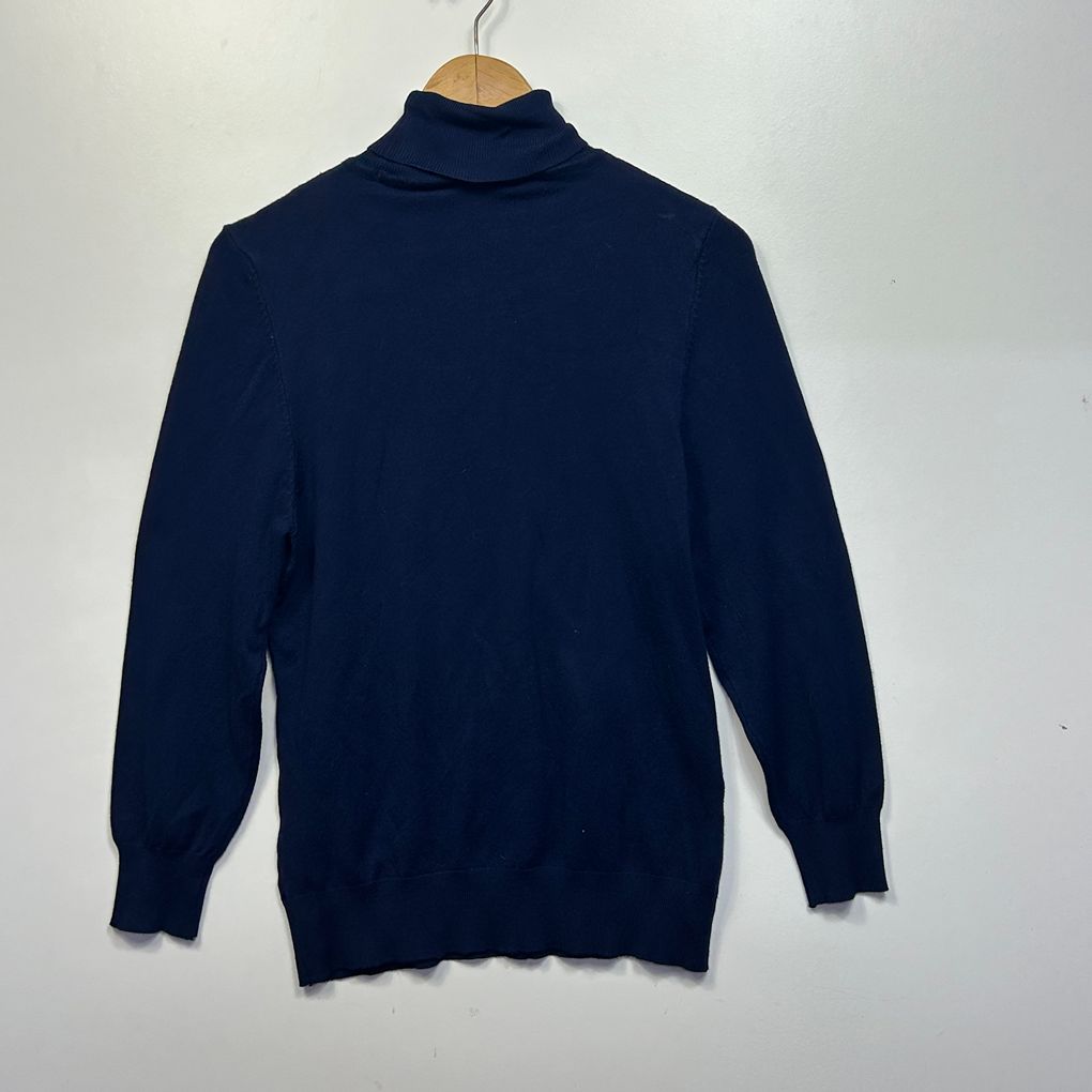Millers Navy Roll Neck Jumper - Size XXL