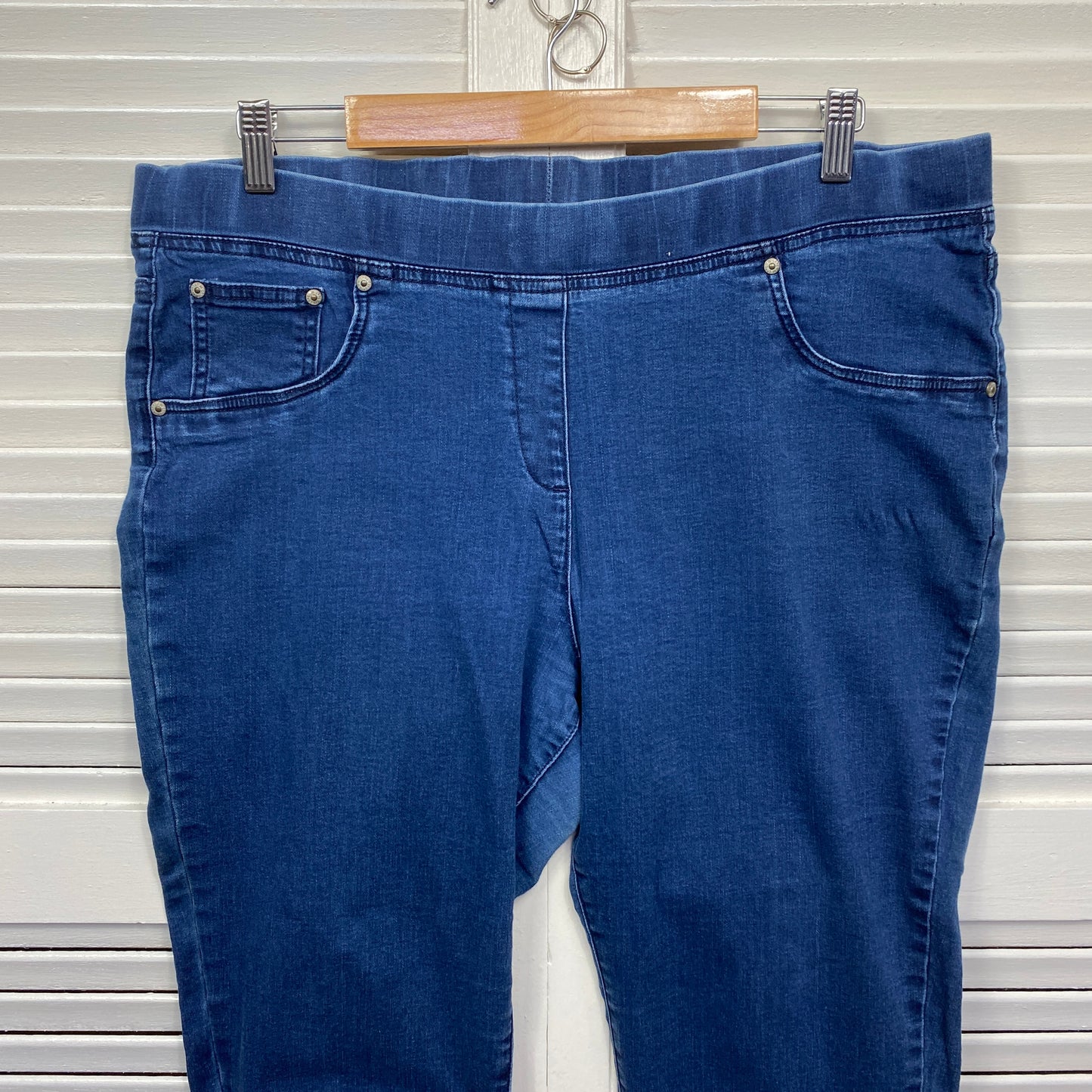 W Lane Jeans Size 18 Pull On Denim