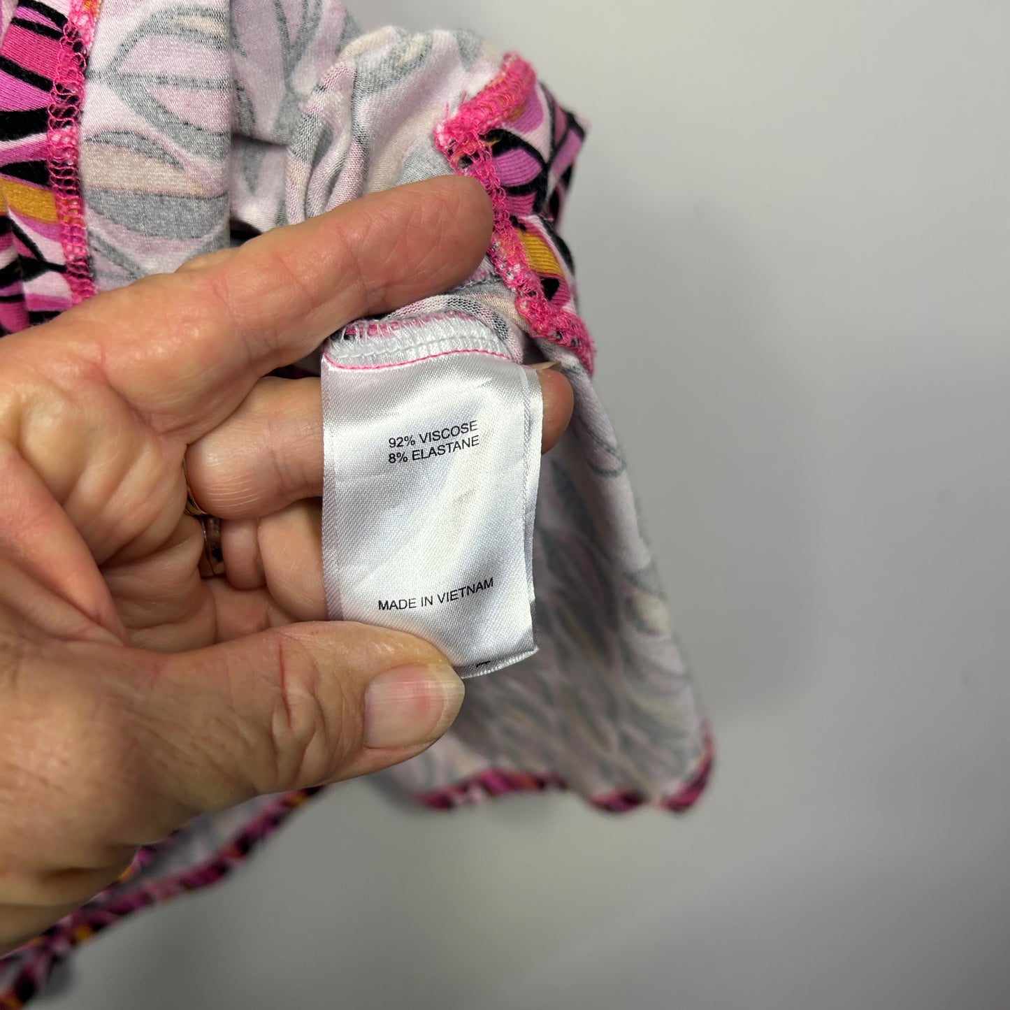 Taking Shape Multicoloured Geometric Print Tunic - Size 12