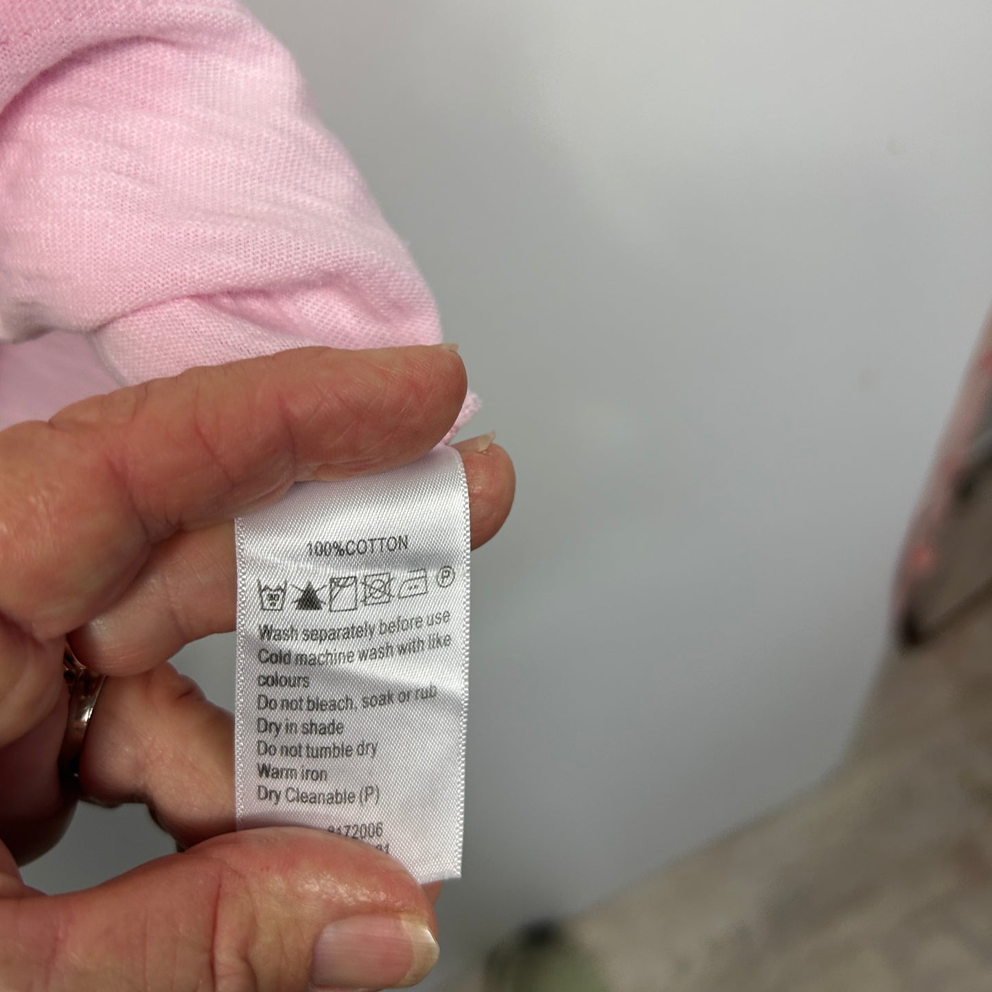 Elm Pink Striped Top - Size 16