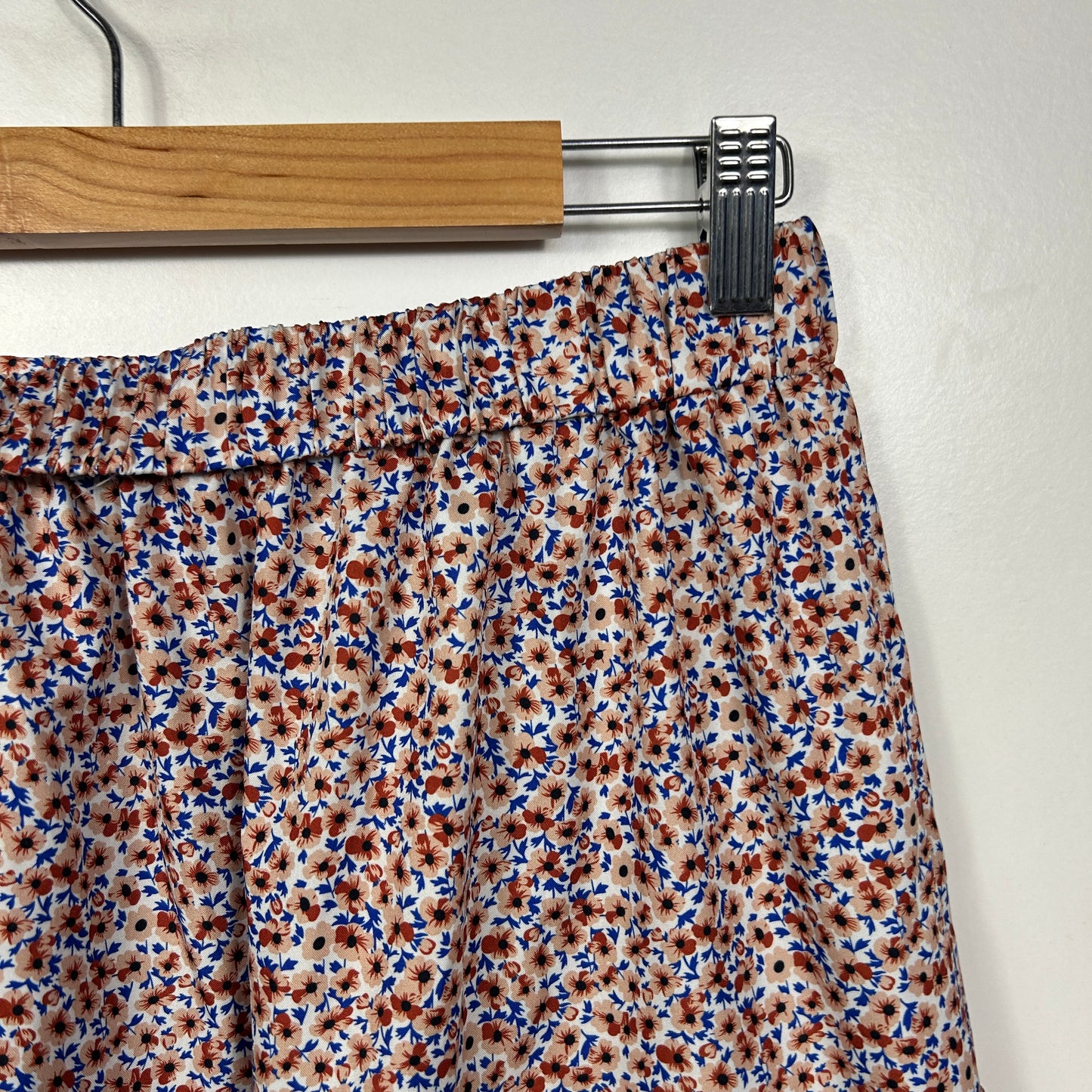 Shein Floral Tiered Maxi Skirt - Size XL