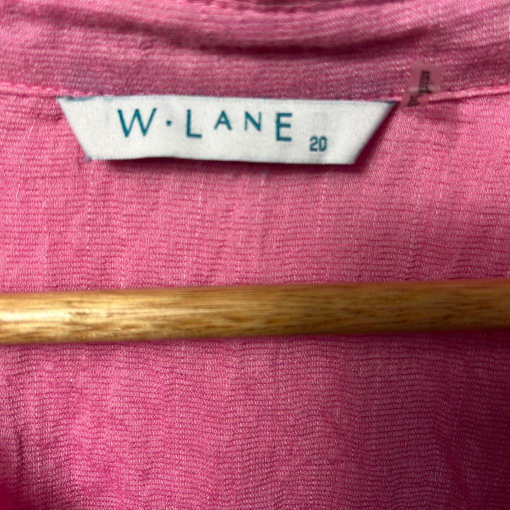 W Lane Pink Shirt - Size 16