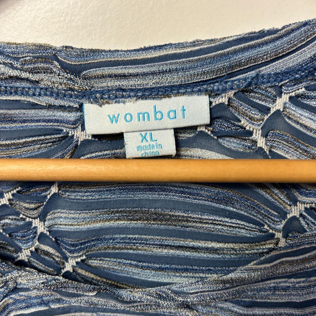 Wombat Blue Marle Top - Size XL