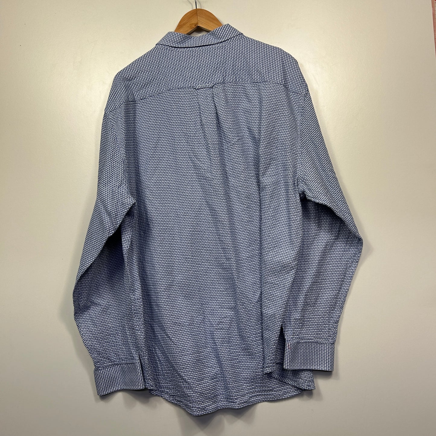 Thomas Cook Navy Gingham Shirt - Size 4XL