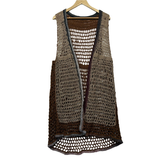 Boho Knit Vest Top One Size