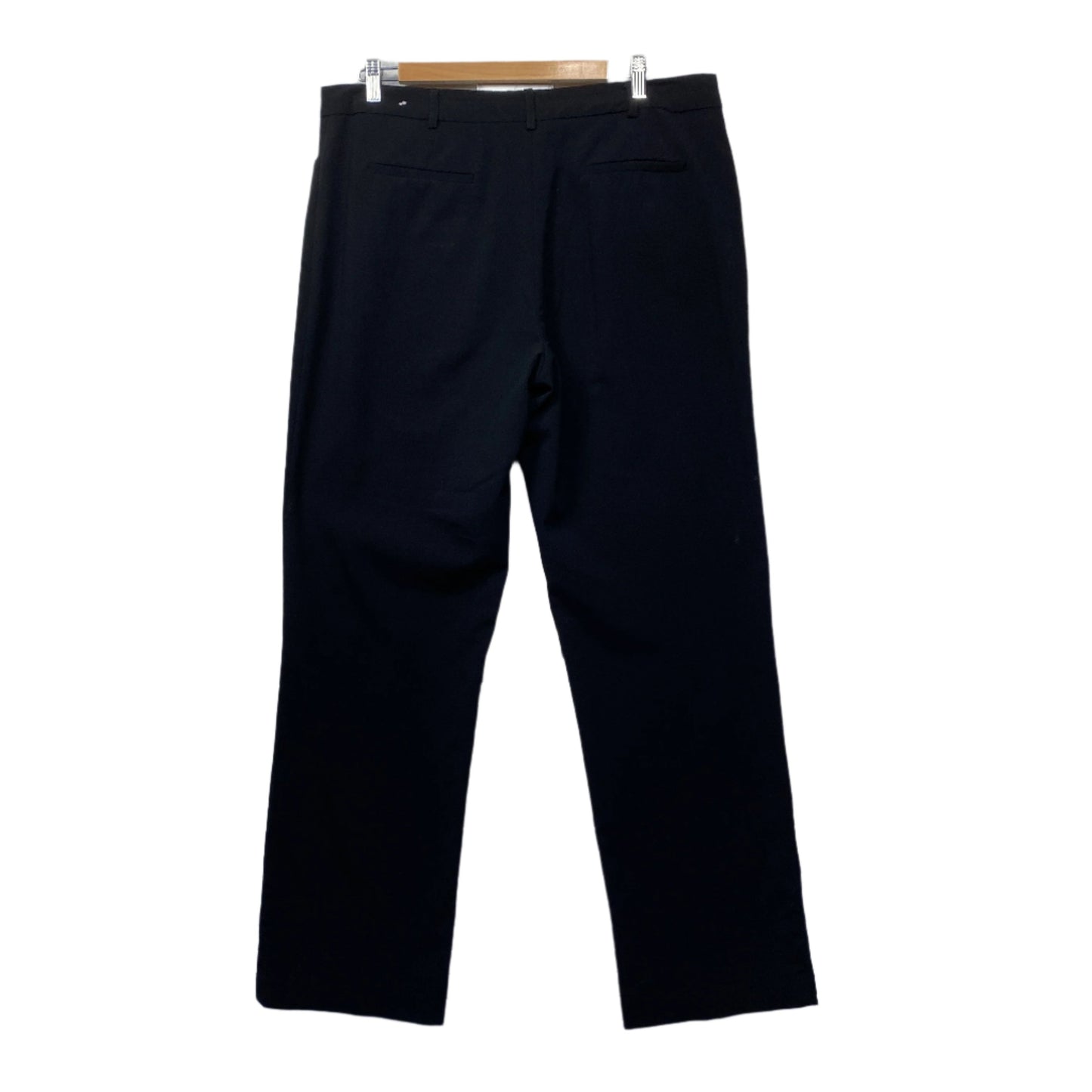 Rockmans Pants Size 16 Black Zip Fly Office Basics